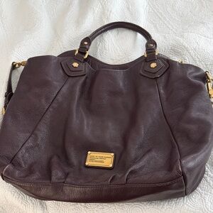 Marc Jacobs Dark Brown Leather Tote